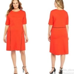 The Limited Womens Plus Size Red Dress 3X